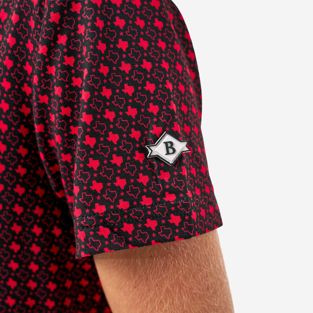 Burlebo Youth Texas Polo | Black & Red