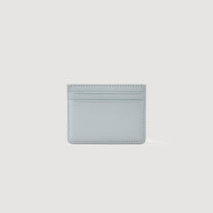 Sandro / Reconstituted leather cardholder Blue Sky