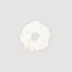 Sandro / Satin-effect scrunchie Ecru