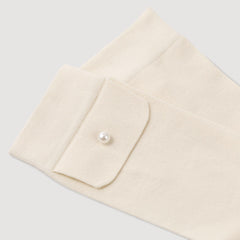 Sandro / Socks with bead detail Ecru