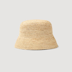 Sandro / Raffia bucket hat Natural