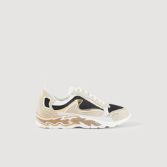 Sandro / Flame sneakers Gold