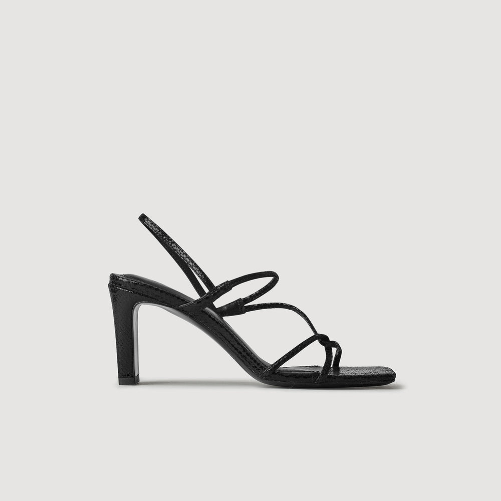 Sandro / Sandals with narrow straps Black