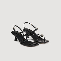 Sandro / Sandals with straps Black