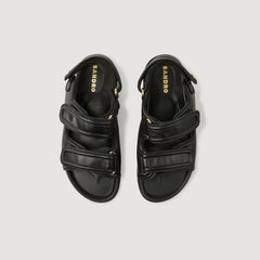 Sandro / Leather sandals Black