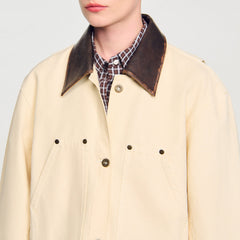 Sandro / Workwear jacket Ecru