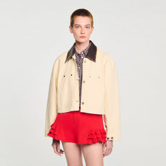 Sandro / Workwear jacket Ecru