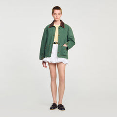 Sandro / Workwear Jacket Dark Green