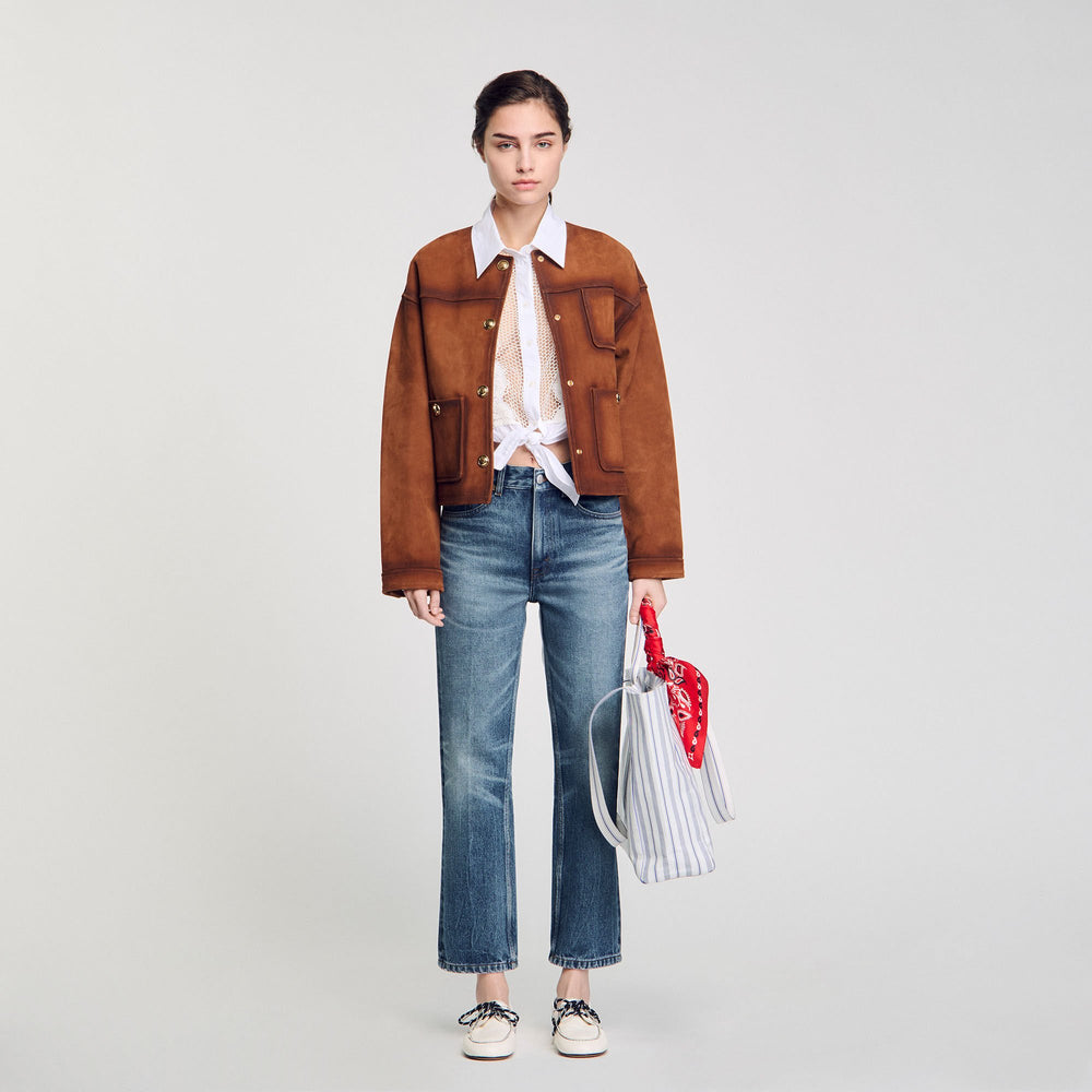 Sandro / Faded jeans Blue Jean