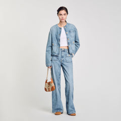 Sandro / Faded jeans Blue Jean