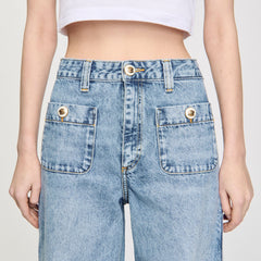 Sandro / Faded jeans Blue Jean