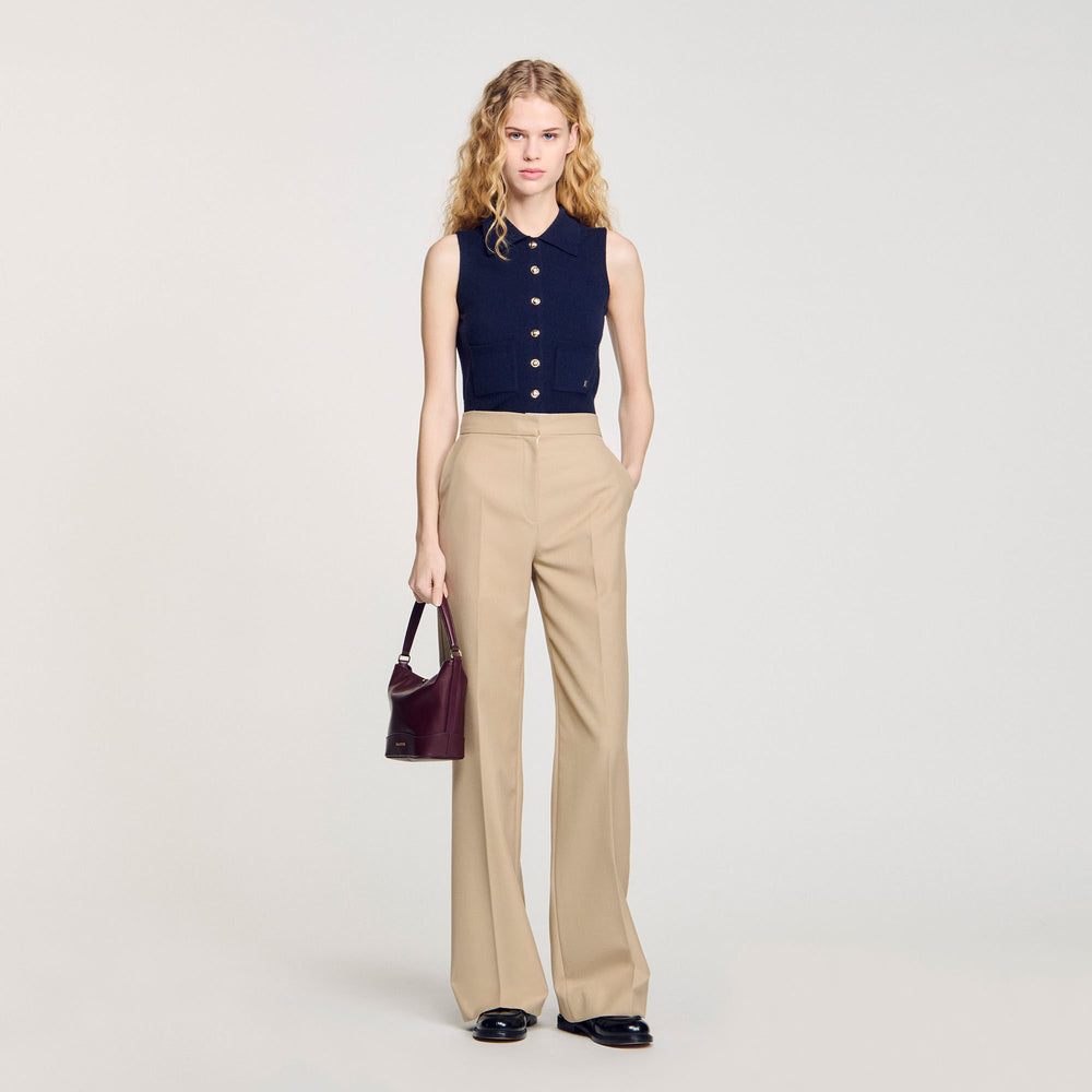 Sandro / Suit trousers Sand