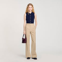 Sandro / Suit trousers Sand