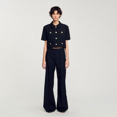 Sandro / Suit trousers Black
