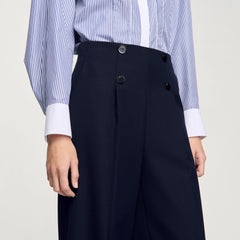 Sandro / Suit trousers Navy Blue