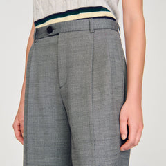 Sandro / Straight-leg trousers Grey