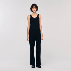 Sandro / Straight-leg trousers Black