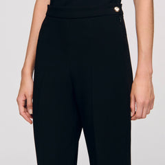 Sandro / Straight-leg trousers Black