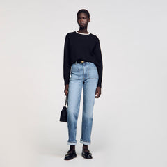 Sandro / Wool blend sweater Black