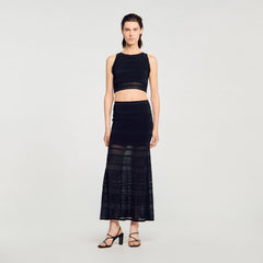 Sandro / Sleeveless top Black