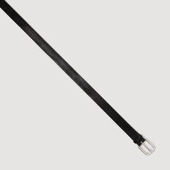 Sandro / Vegetable-tanned leather belt Black