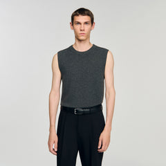 Sandro / Leather belt Black