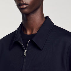 Sandro / Cotton jacket Navy Blue