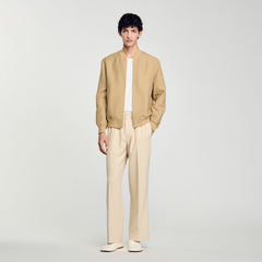 Sandro / Zip-up jacket Nut