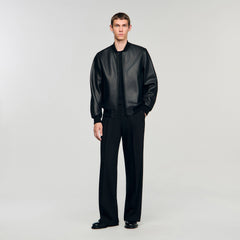 Sandro / Leather jacket Black