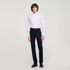 Sandro / Long-sleeved shirt White