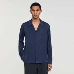 Sandro / Flowy shirt Navy Blue