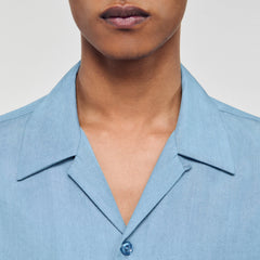 Sandro / Short-sleeved shirt Chambray