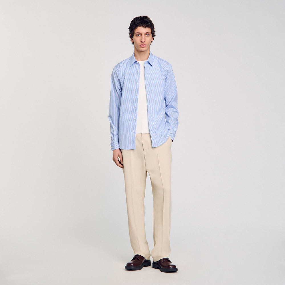 Sandro / Striped shirt Blue Sky