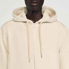 Sandro / Hooded shirt jacket Putty