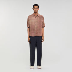 Sandro / Rope print shirt Terra