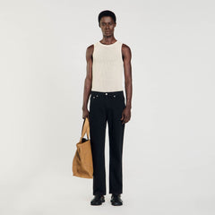 Sandro / Regular jeans Black