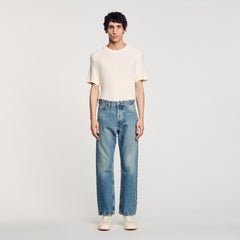 Sandro / Loose-fit jeans Blue Vintage - Denim