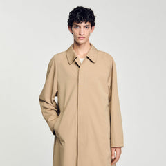 Sandro / Long coat Sand.