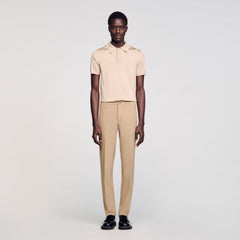 Sandro / Jersey trousers Beige