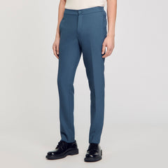 Sandro / Jersey trousers Thunderstorm Blue