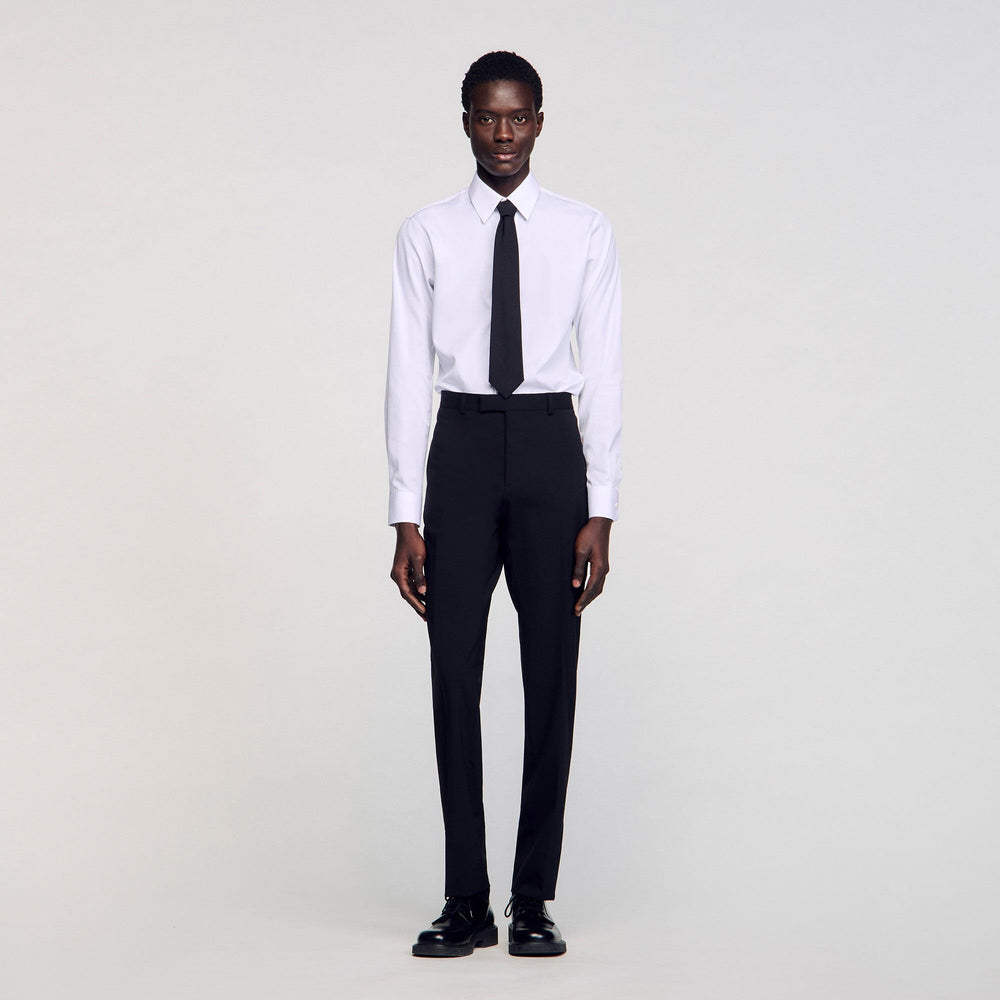 Sandro / Classic suit trousers Black