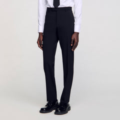 Sandro / Classic suit trousers Black