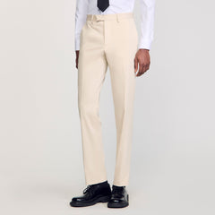 Sandro / Suit trousers Ivory.