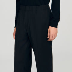 Sandro / Wide-leg trousers Black