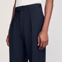 Sandro / Suit trousers Navy Blue