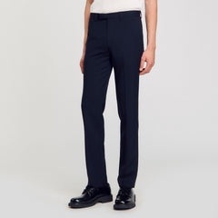 Sandro / Wool suit trousers Navy Blue