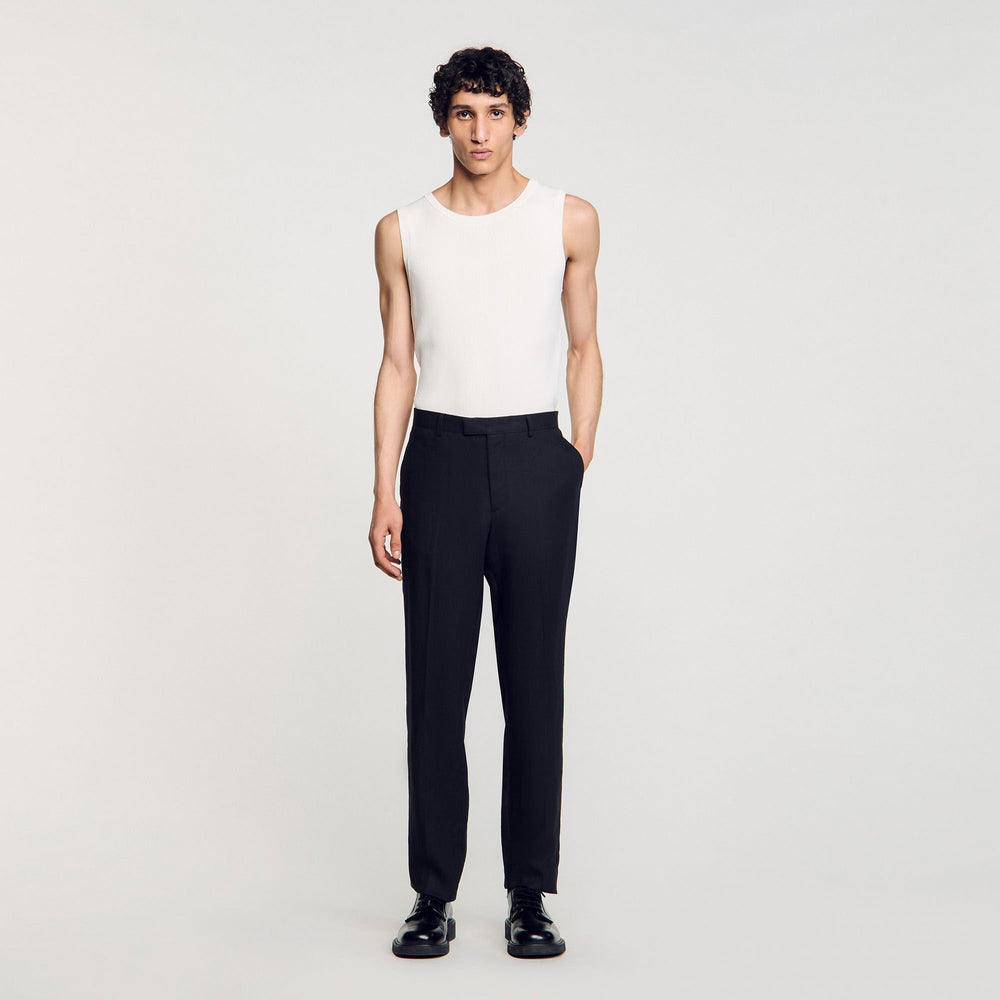 Sandro / Suit trousers Black