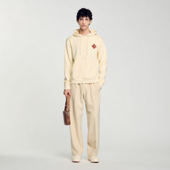 Sandro / Square Cross sweatshirt Oats