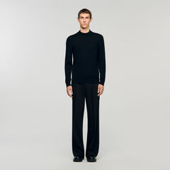 Sandro / Mock neck sweater Black