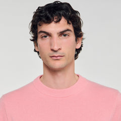 Sandro / Cashmere sweater Baby Pink